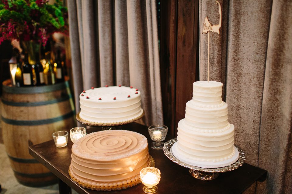 Wedding cake by Baked NYC in Red Hook