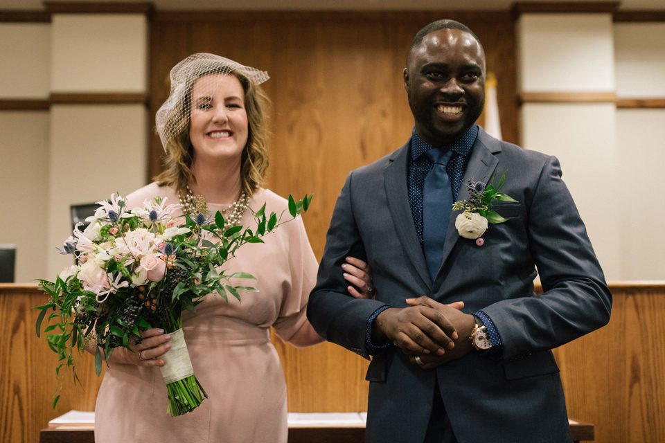 Champaign County Courthouse wedding