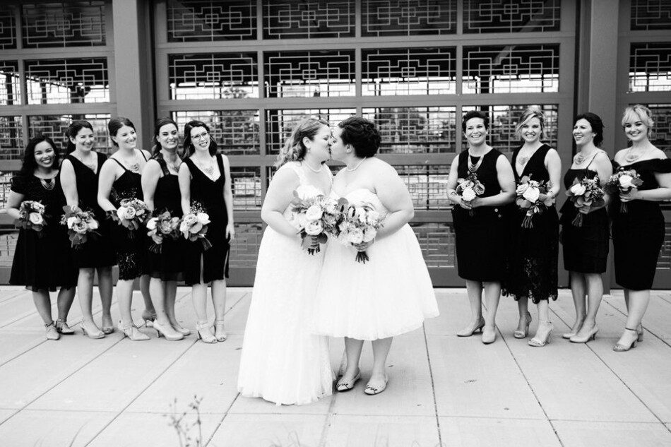 Lesbian wedding in Chicago