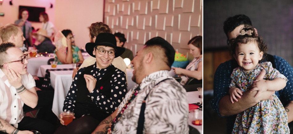 queer non-binary wedding in Chicago